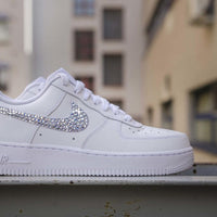 Custom Air Force 1 Diamond Swoosh