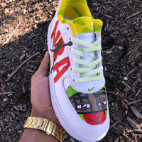 Hand Painted Cartoon Custom Air Force 1 Sneakers