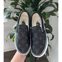 Hand Painted Custom Vans Slip-On Sneakers