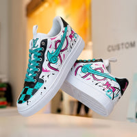 Hand Painted Graffiti Custom Sneakers