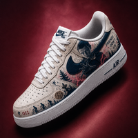 Hand Painted Stranger Things Custom Air Force 1 Sneakers