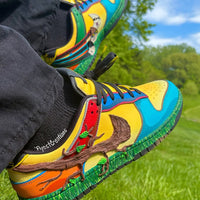 Hand Painted KND Themed Custom Sneakers