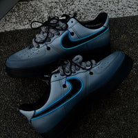 Custom Hand Painted Glow PS5 Air Force 1 Sneakers