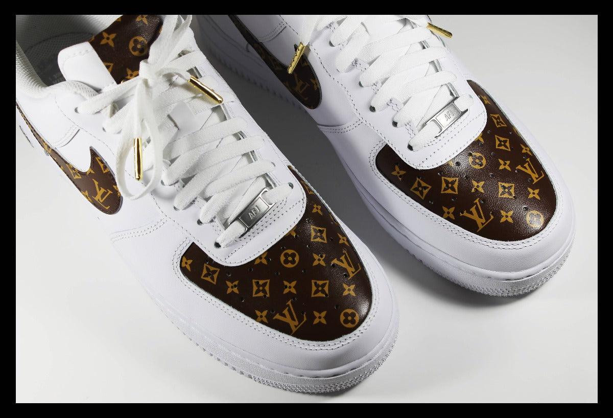 Nike Air Force 1 Shadow Weiß Schwarz Custom