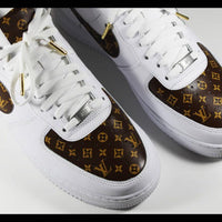 Nike Air Force 1 Shadow Blanco Negro Personalizado