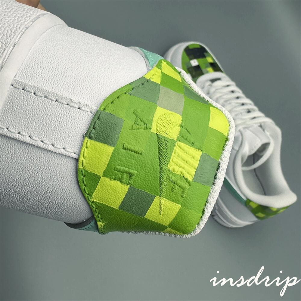 Minecraft Pixel Style Custom Air Force 1