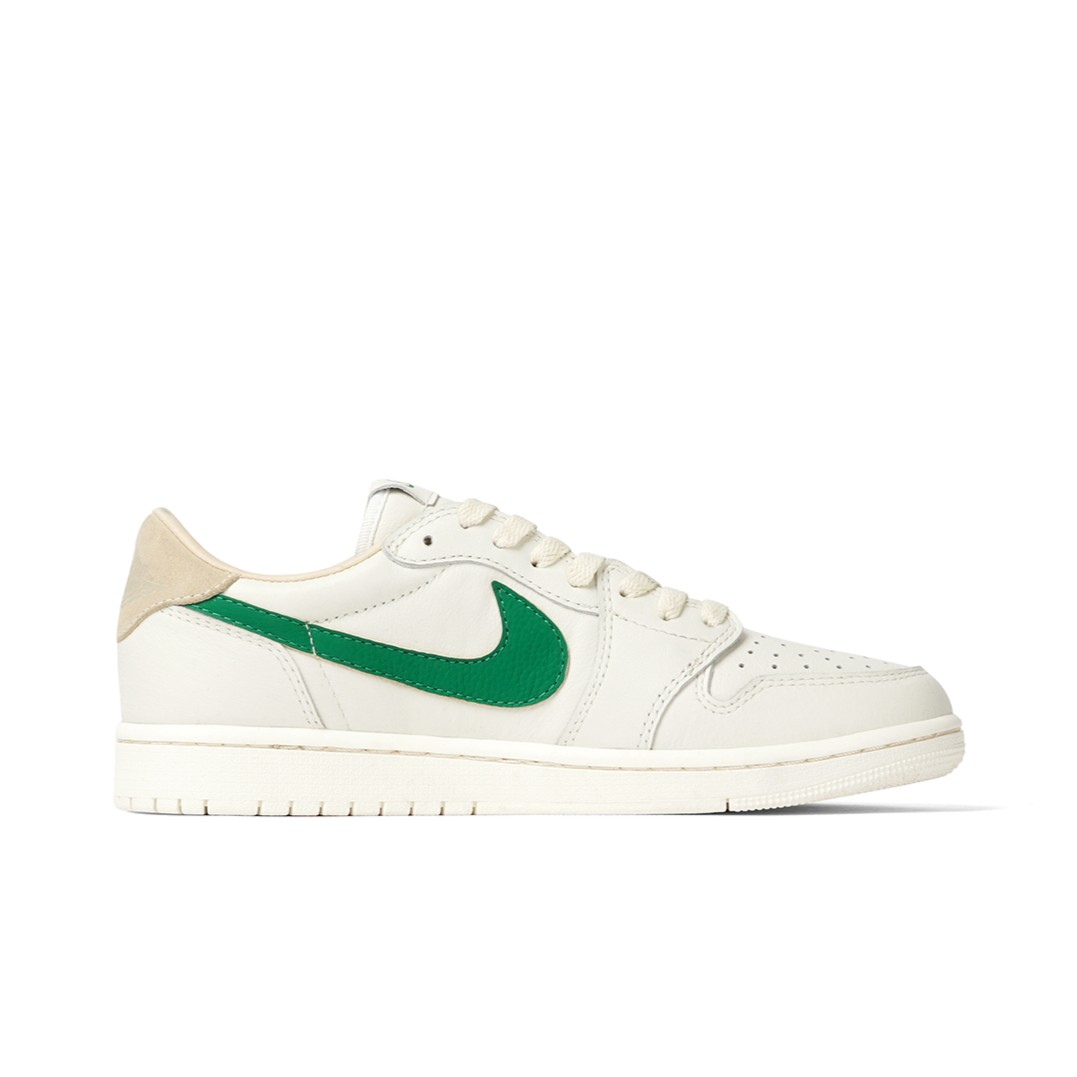 Reversion Swoosh Green White TS Custom Air Jordan 1 Low
