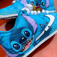 Hand Painted Stitch Custom Air Force 1 Sneakers
