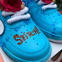 Hand Painted Stitch Custom Air Force 1 Sneakers