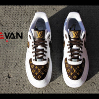 Real Color LV Custom Air Force 1