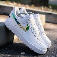 Custom AF 1s Shoes Hot-Blooded One Piece Theme Multicolor