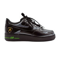 Custom Air Force 1 Black Lamborghini Badge Design