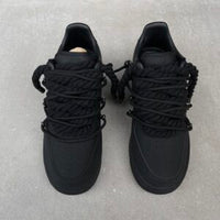 Custom Air Force 1 Black With Red Accents