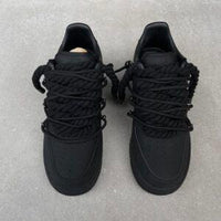Custom Air Force 1 Black With Red Accents