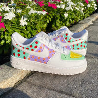 Custom Air Force 1 Colorful Fruit Pattern