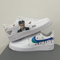 Custom Air Force 1 Dripping and Portrait