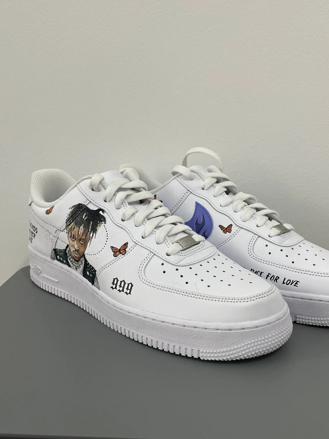 Custom Air Force 1 Dripping and Portrait