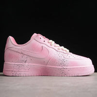 Custom Air Force 1 Pink With Cross Patterns