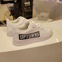 Custom Air Force 1 White Uptowns Graphic