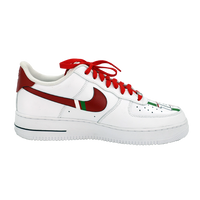 Custom Air Force 1 White With Ferrari And Shell Logos
