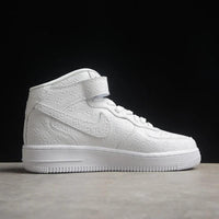 Custom Air Force 1 White With LV Embossing