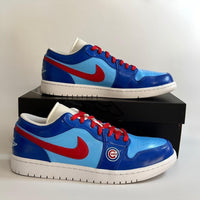 Custom Air Jordan 1 Baby Red Cubs Theme Low