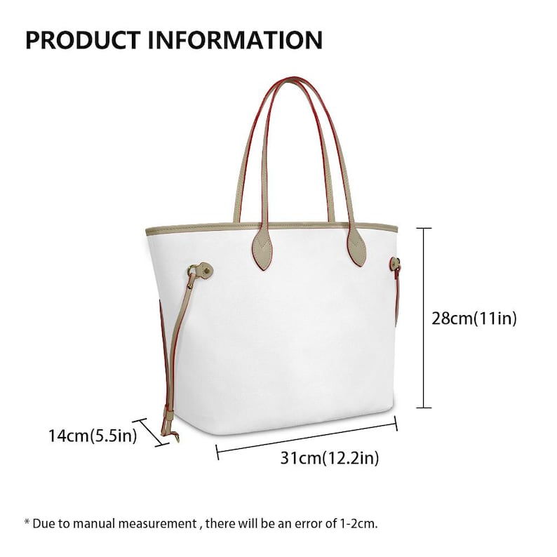 Product Title
Cute Betty Boop Printed White Leather Tote Bag Large Capacity Women's Fashion Multi-Pocket Shoulder Handbag Durable Daily Carry Bag, Perfect Match Custom Air Force 1 Custom Sneakers
