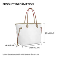 Product Title
Cute Betty Boop Printed White Leather Tote Bag Large Capacity Women's Fashion Multi-Pocket Shoulder Handbag Durable Daily Carry Bag, Perfect Match Custom Air Force 1 Custom Sneakers