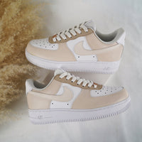 Nike Air Force 1 Shadow Blanco Negro Personalizado