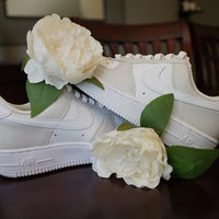 Custom Air Force 1 Beige Nike Air Force 1