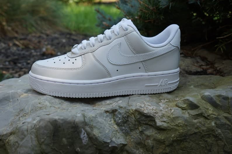Custom Air Force 1 Beige Nike Air Force 1