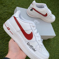 Custom Air Force 1 Red
