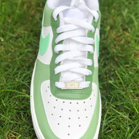 Green Custom Air Force 1's