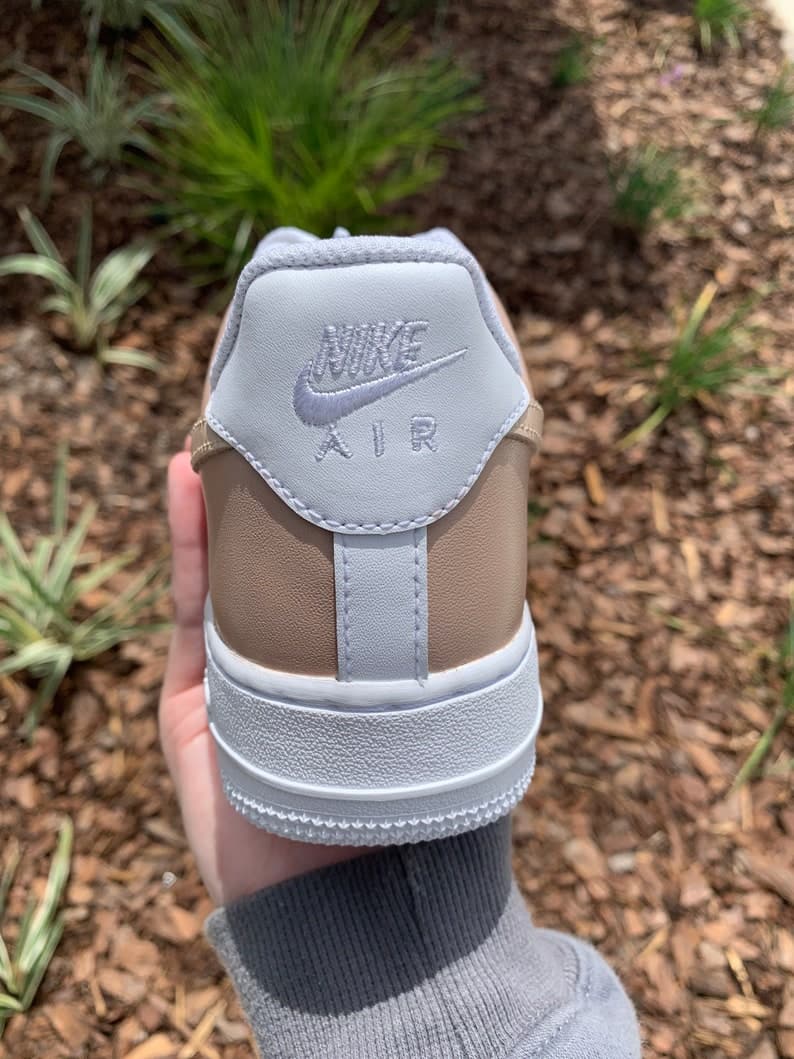 Brown Custom Air Force 1
