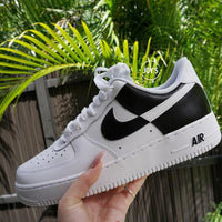 Black and White Custom Nike