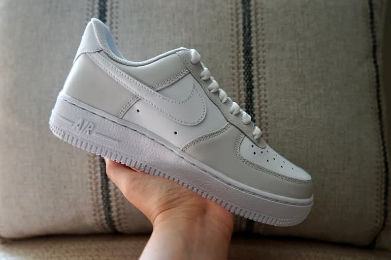 Custom Air Force 1 Beige Nike Air Force 1