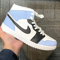 Custom Air Jordan 1 X Black Blue