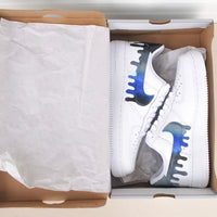 Rainbow Air Force 1 Handpainted Rainbow Design Men