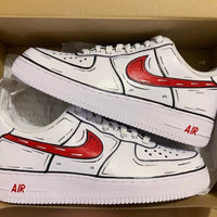 Cartoon Nike Air Force 1 Custom Shoes (Made To Order) Custom Sneakers