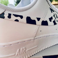 Custom Air Force 1 Cow Print