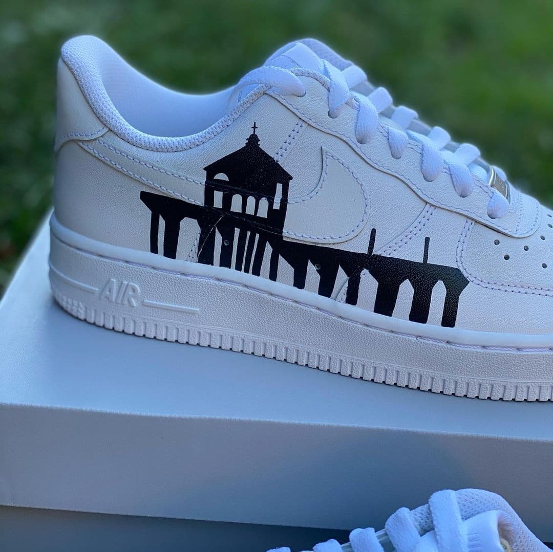 Madison Bay Pier Custom Air Force 1’s