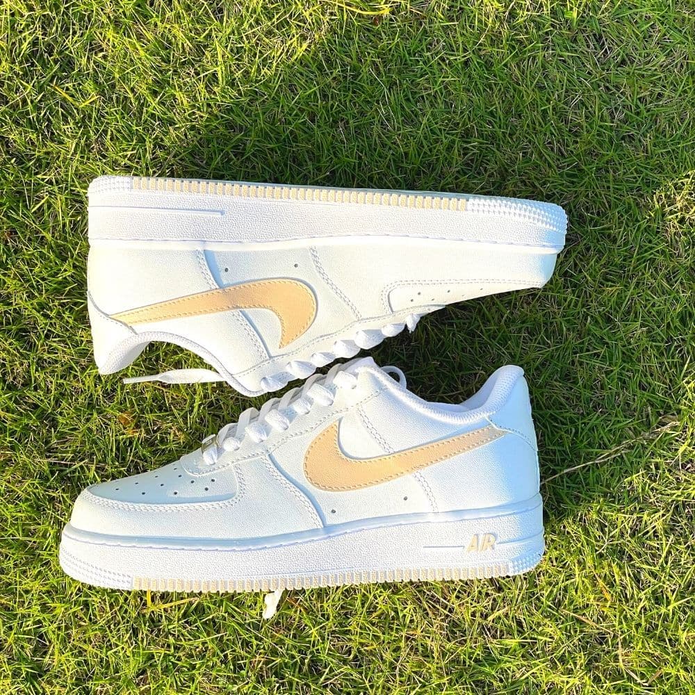 Custom Air Force 1 X Yellow Colour