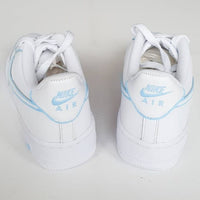Blue Outline Design Hand-painted Custom Nike Air Force 1's