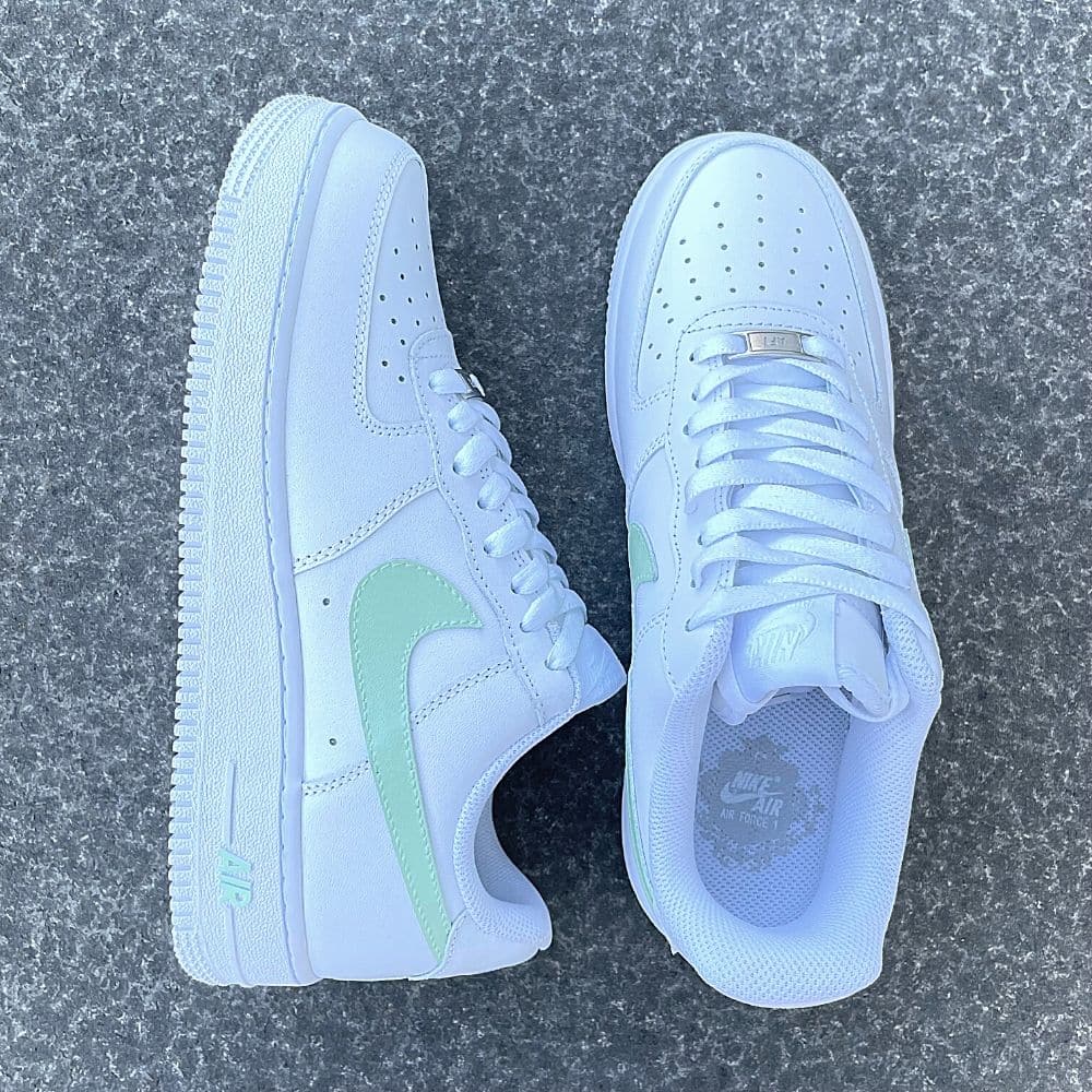 Custom Air Force 1 X Green Colour