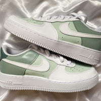 Custom Air Force 1 Green gradient
