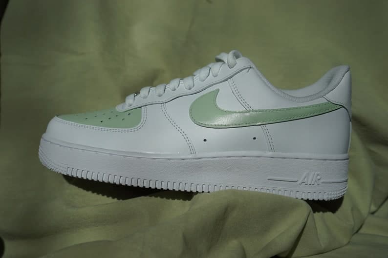 Custom sage Custom Nike Air Force 1