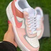 Custom Air Force 1 Shadow Pink Fizz