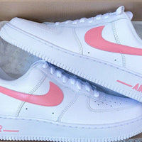 Nike Air Force 1 Blue Custom Sneakers Shoes