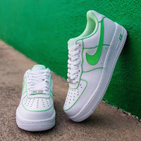 Lucky Mood Collection Mint Green Outline Air Force 1