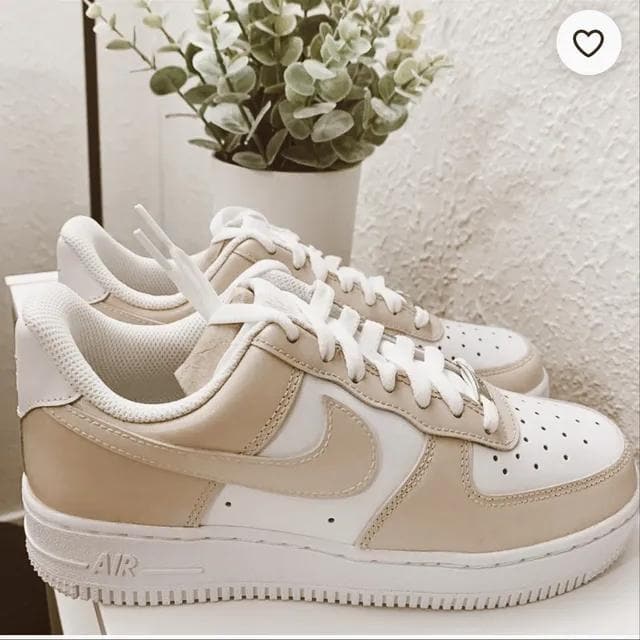 Custom Air Force 1 Low Tan